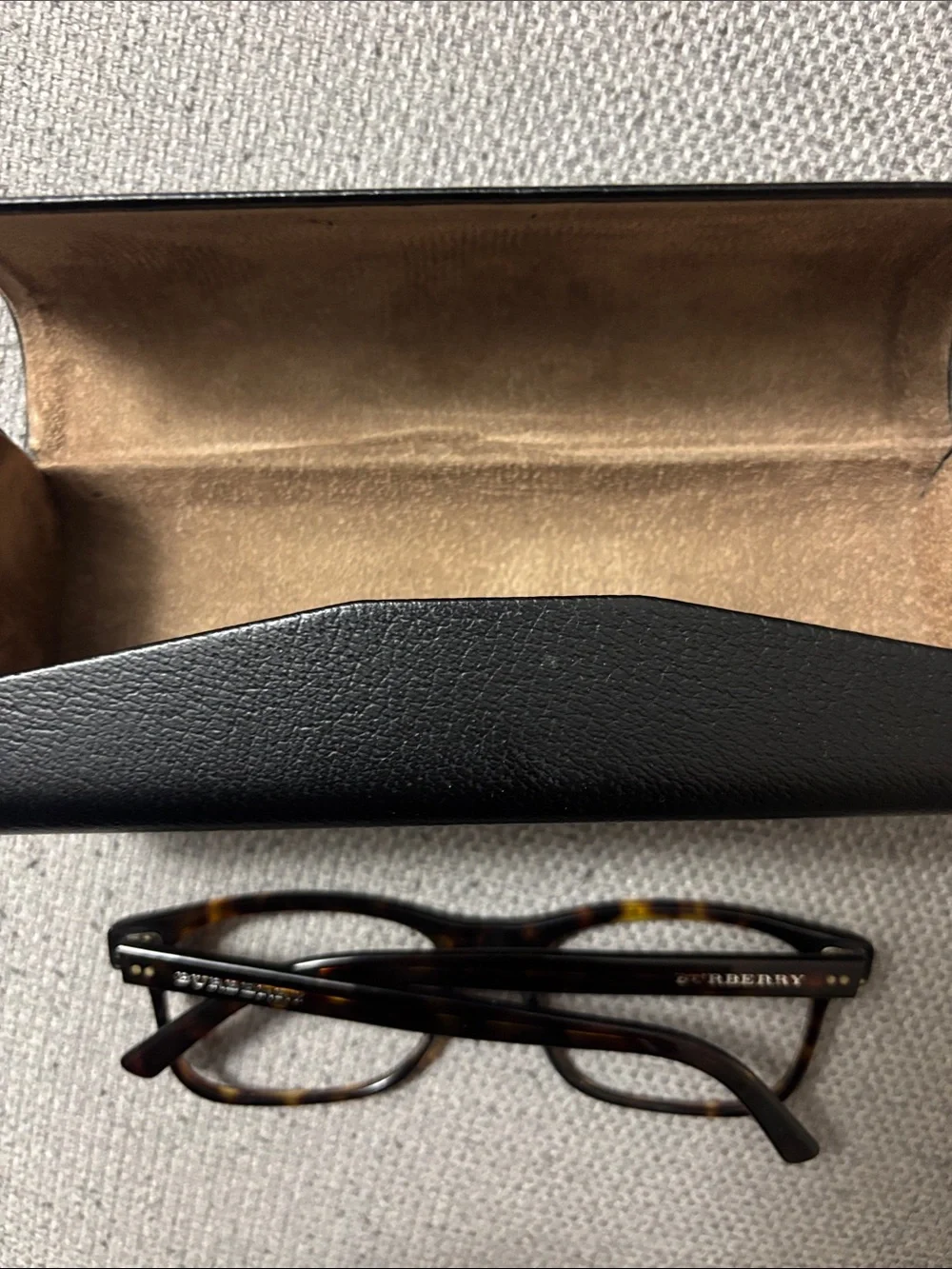 Burberry Tortoiseshell and Black Optical Frames